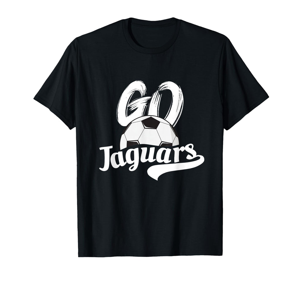 Go Jaguars Soccer Ball Team Spirit T-Shirt - Unique Graphic Men Women - T-Shirt, Sweatshirt, Hoodie