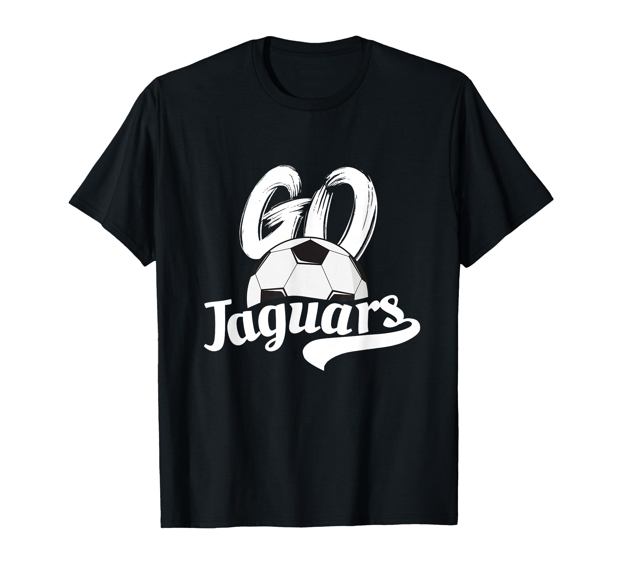 Go Jaguars Soccer Ball Team Spirit T-Shirt - Unique Graphic Men Women - T-Shirt, Sweatshirt, Hoodie