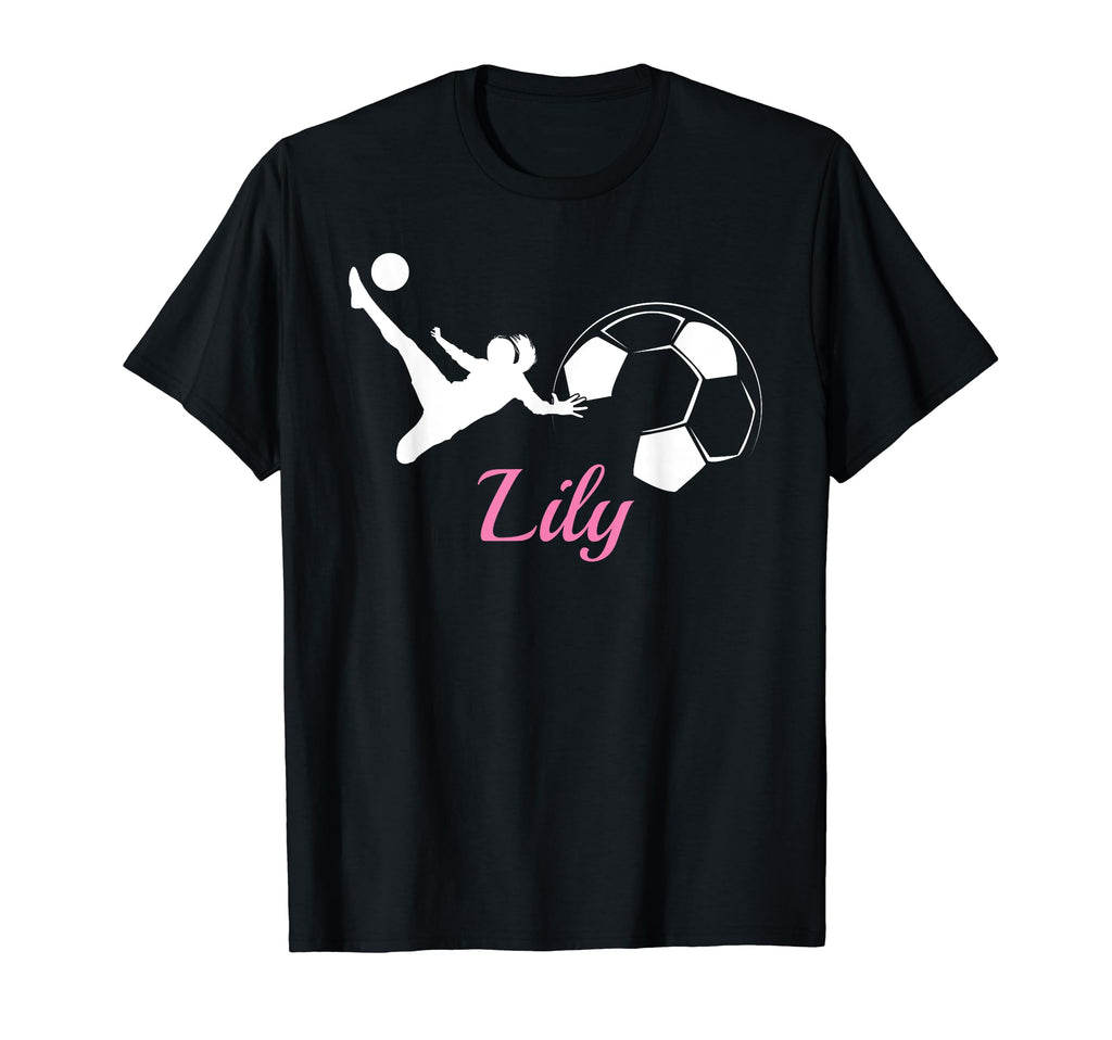 Lily Name Soccer Personalized Gift T-Shirt - Streetwear Style for Adults - T-Shirt, Sweatshirt, Hoodie