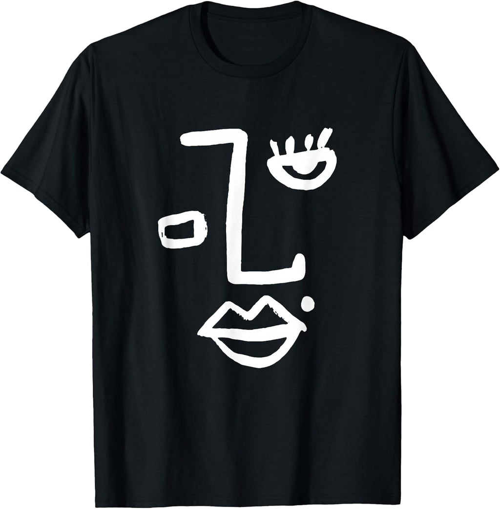 Minimalist Abstract Line Art Feminine Aesthetic Face - Adult & Kids T-Shirts, Sweatshirts & Hoodies apparel design preview 1