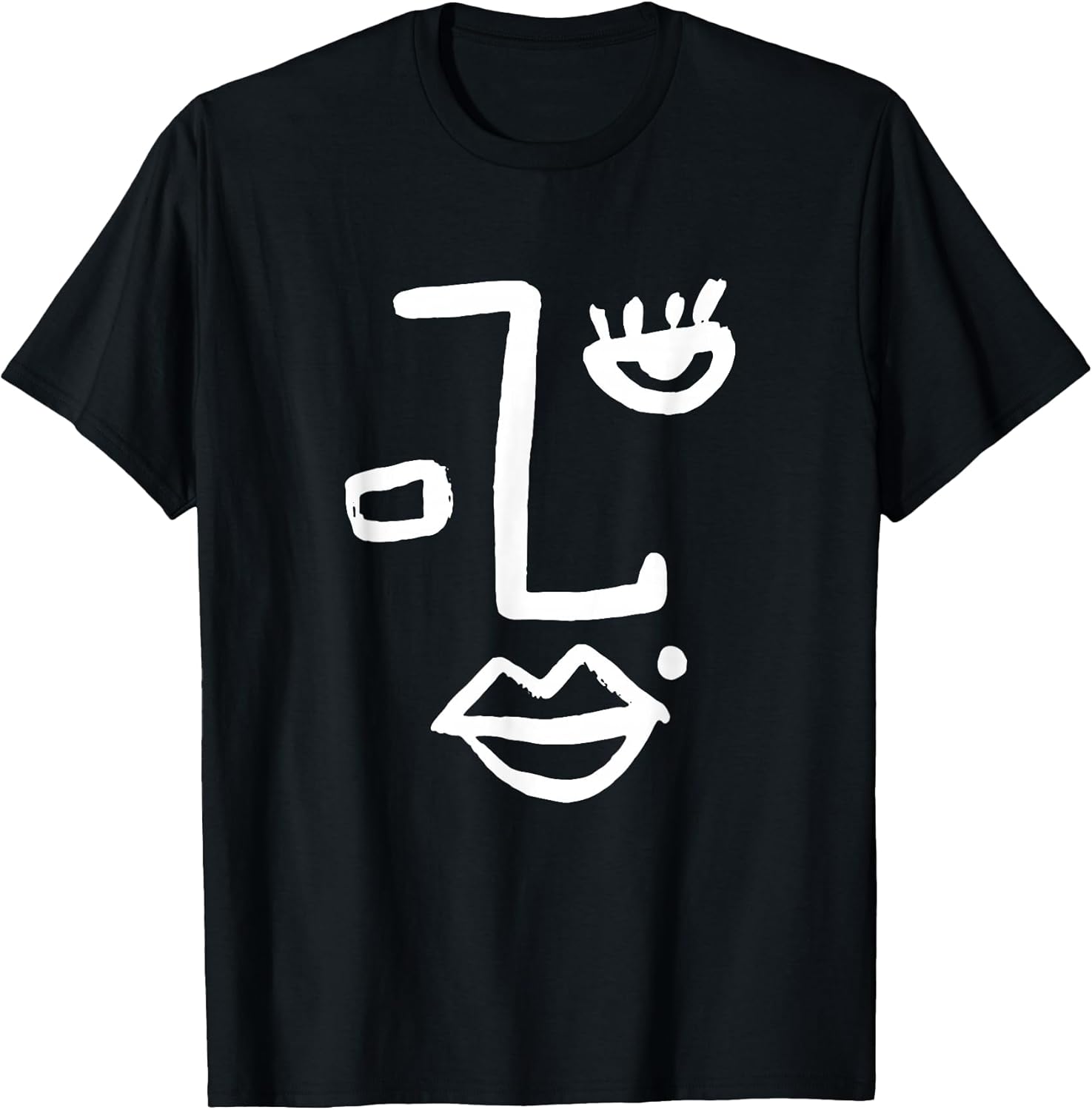 Minimalist Abstract Line Art Feminine Aesthetic Face - Adult & Kids T-Shirts, Sweatshirts & Hoodies apparel design preview 1