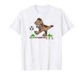 Soccersaurus Rex Dinosaur Playing Soccer T-Shirt - Trendy Graphic Unisex - T-Shirt, Sweatshirt, Hoodie