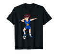 Dabbing Soccer Kosovo Jersey Kosovar T-Shirt - Custom Art Print Men Women - T-Shirt, Sweatshirt, Hoodie