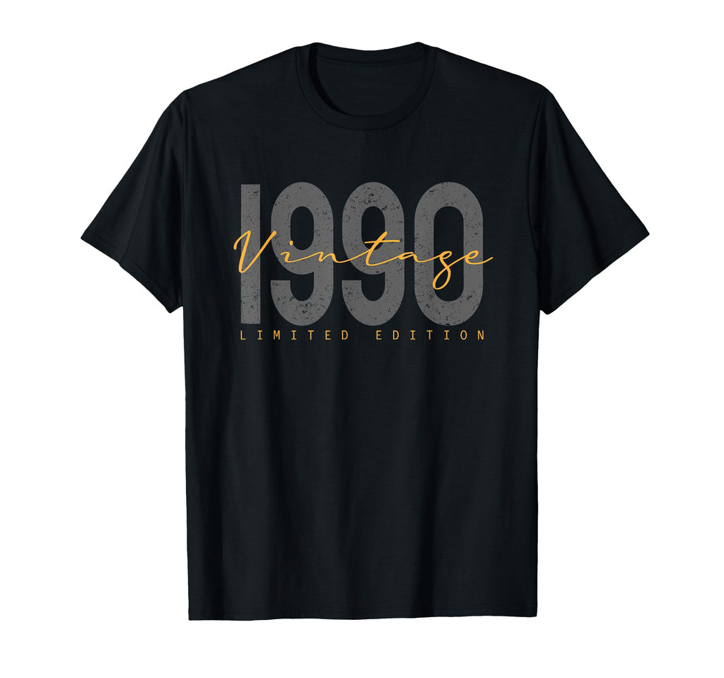 35 Years Old 1990 35Th Birthday T-Shirt - Aesthetic Graphic Men Women - T-Shirt, Sweatshirt, Hoodie
