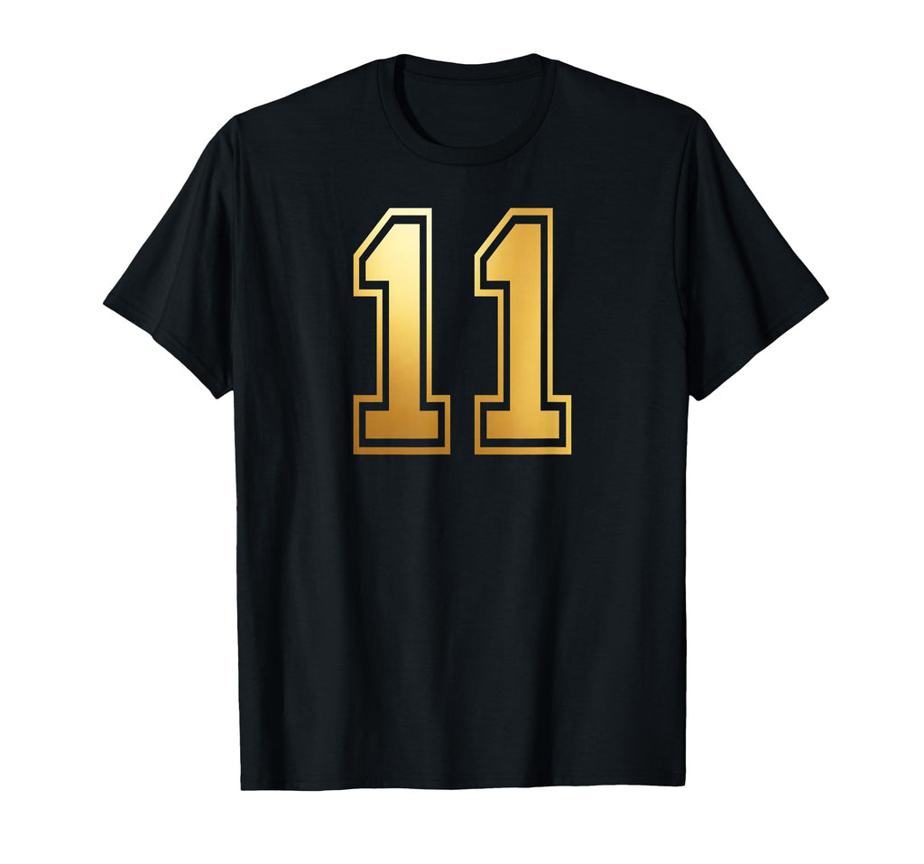 11 Number Eleven Team Sports Varsity T-Shirt - Streetwear Style Unisex - T-Shirt, Sweatshirt, Hoodie