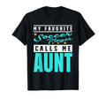 My Favorite Soccer Player Calls Me Aunt T-Shirt - Minimalist Print Unisex - T-Shirt, Sweatshirt, Hoodie