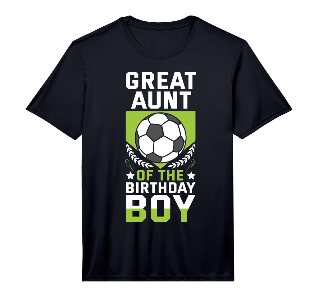 Great Aunt Birthday Soccer Player T-Shirt - Custom Art Print Men Women - T-Shirt, Sweatshirt, Hoodie