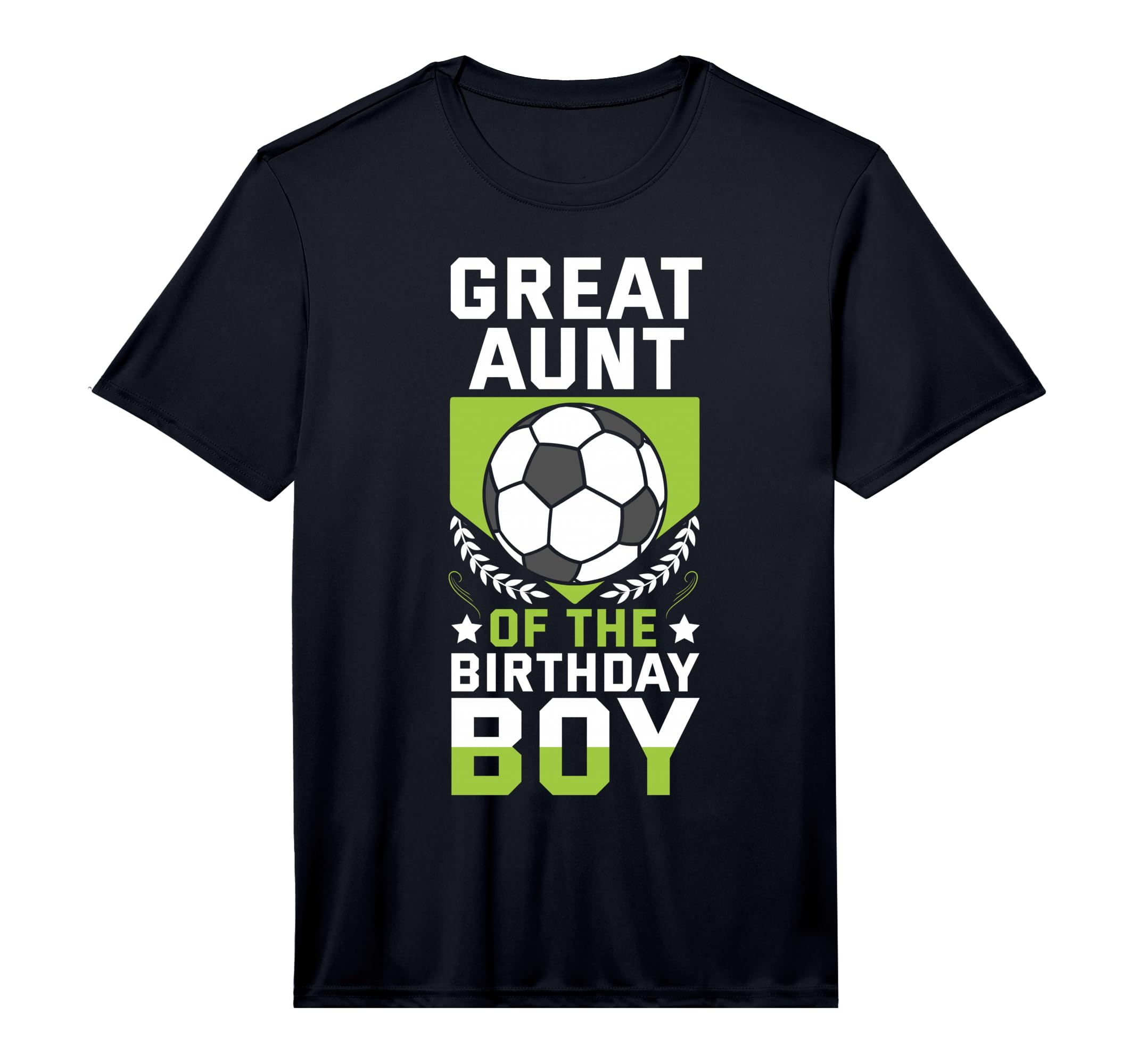 Great Aunt Birthday Soccer Player T-Shirt - Custom Art Print Men Women - T-Shirt, Sweatshirt, Hoodie