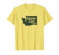 Upper Left Usa Pnw Pacific Northwest T-Shirt - Custom Art Print Unisex - T-Shirt, Sweatshirt, Hoodie