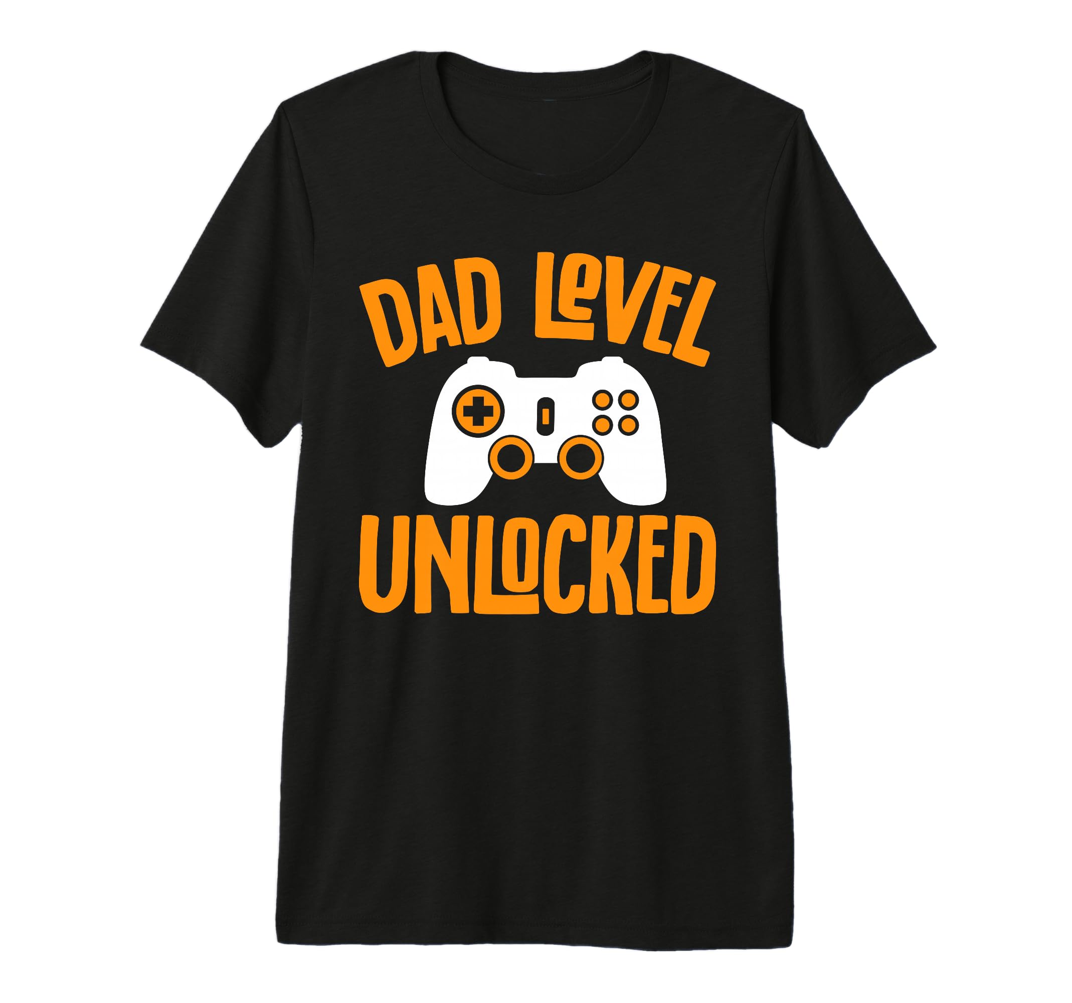 Mens Funny Fathers Day Dad Level T-Shirt - Custom Art Print Unisex - T-Shirt, Sweatshirt, Hoodie