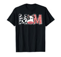 Cow Mom Or Dad Birthday Farm Birthday T-Shirt - Custom Art Print Unisex - T-Shirt, Sweatshirt, Hoodie