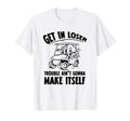 Get Loser Golf Cart Golf Lover Dad T-Shirt - Novelty Apparel Men Women - T-Shirt, Sweatshirt, Hoodie
