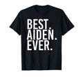Best Aiden Ever Funny Personalized Name T-Shirt - Trendy Graphic Men Women - T-Shirt, Sweatshirt, Hoodie