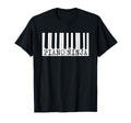 Piano Ninja Piano Keys Band Musician T-Shirt - Novelty Apparel Unisex - T-Shirt, Sweatshirt, Hoodie