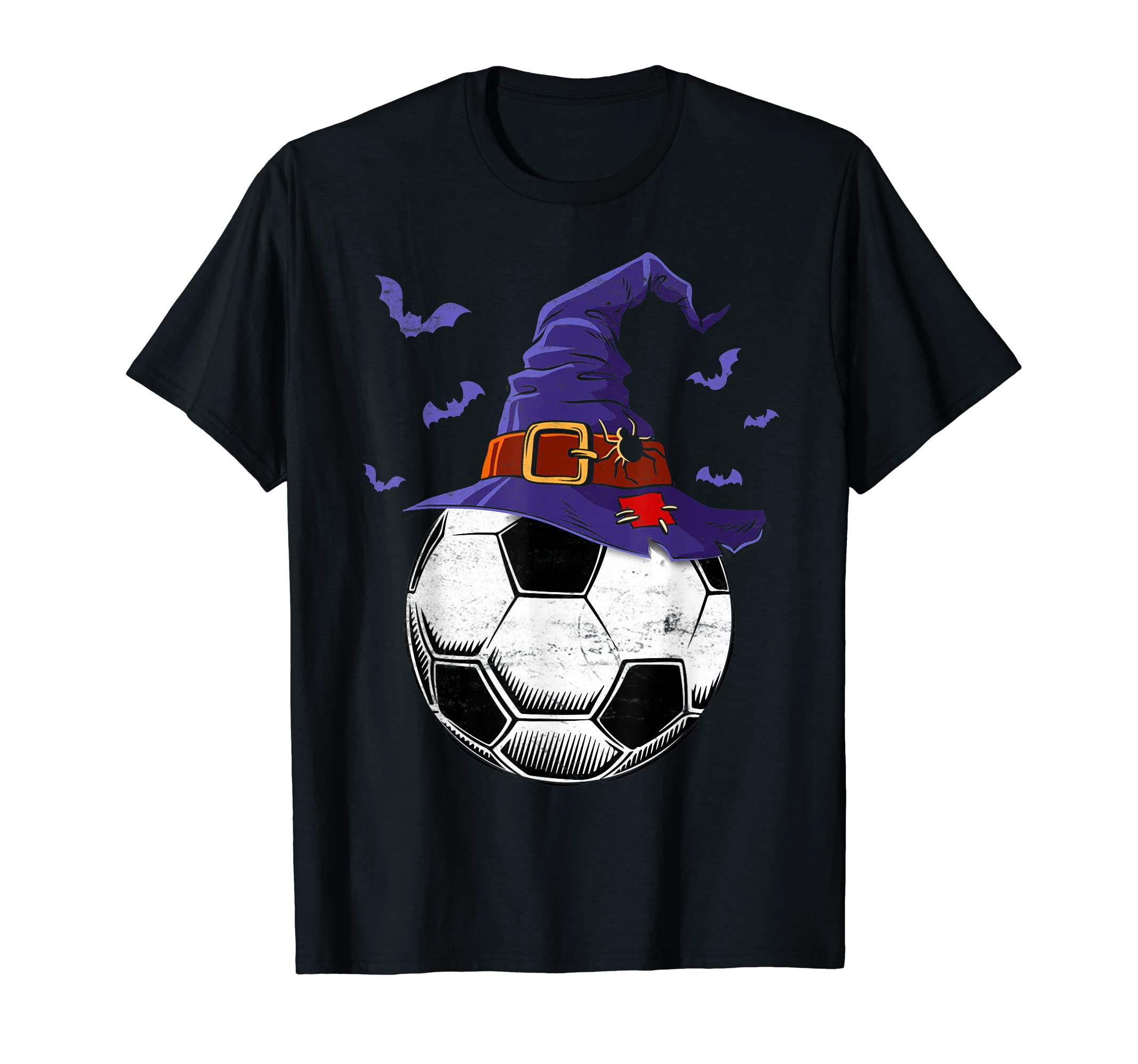 Witch Soccer Lover Halloween Soccer T-Shirt - Streetwear Style Unisex - T-Shirt, Sweatshirt, Hoodie