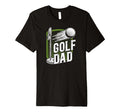 Mens Golf Dad Golf Player Dad Golf T-Shirt - Custom Art Print for Adults - T-Shirt, Sweatshirt, Hoodie