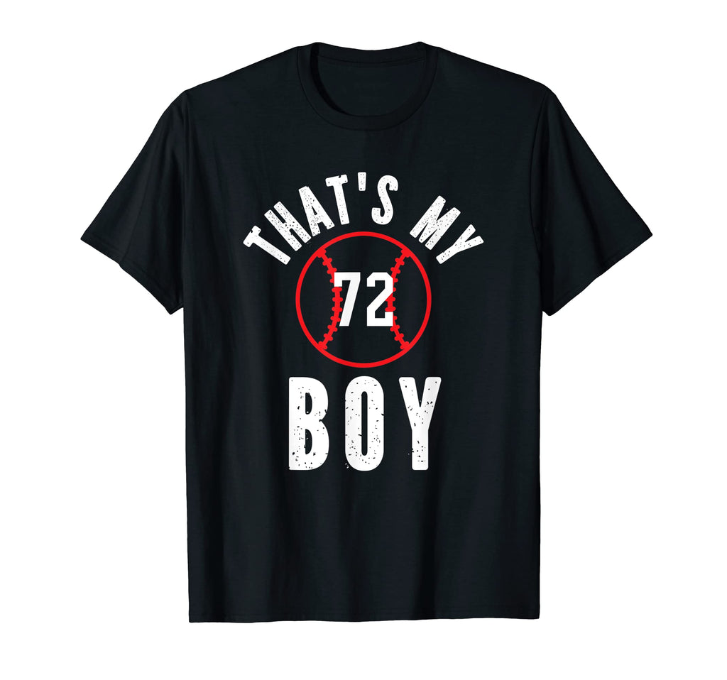 Thats My Jersey Number 72 T-Shirt - Casual Everyday Wear for Adults - T-Shirt, Sweatshirt, Hoodie