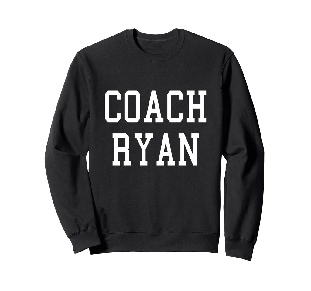 Coach Ryan Custom Football Sweatshirt - Casual Everyday Wear for Adults - T-Shirt, Sweatshirt, Hoodie