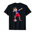 Dabbing Soccer Haiti Jersey Haitian T-Shirt - Aesthetic Graphic Men Women - T-Shirt, Sweatshirt, Hoodie