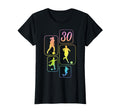 30Th Birthday Soccer Player Football 30 T-Shirt - Novelty Apparel Unisex - T-Shirt, Sweatshirt, Hoodie