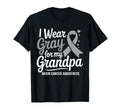 I Wear Gray My Grandpa Brain T-Shirt - Casual Everyday Wear for Adults - T-Shirt, Sweatshirt, Hoodie