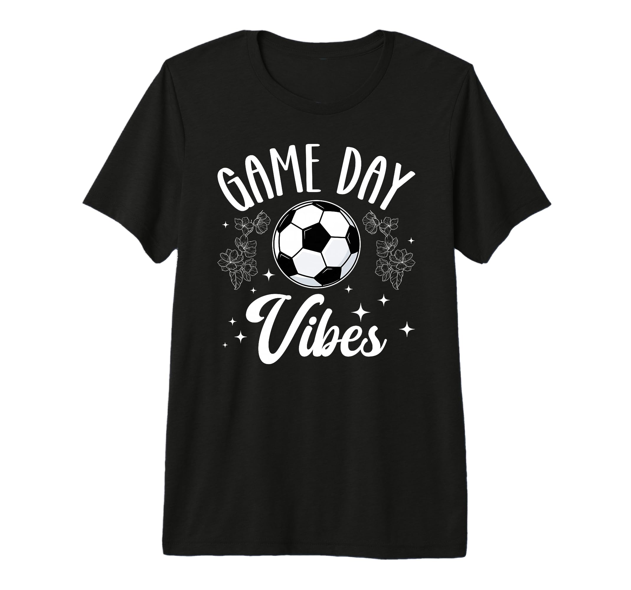 Game Day Vibes Soccer Game Day T-Shirt - Aesthetic Graphic Men Women - T-Shirt, Sweatshirt, Hoodie