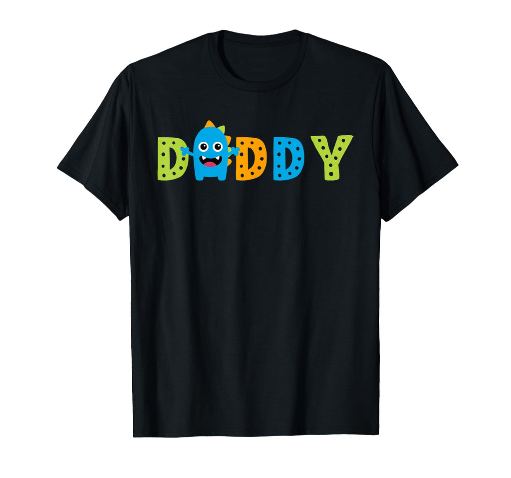 Daddy Birthday Monster 1St Birthday T-Shirt - Custom Art Print Unisex - T-Shirt, Sweatshirt, Hoodie