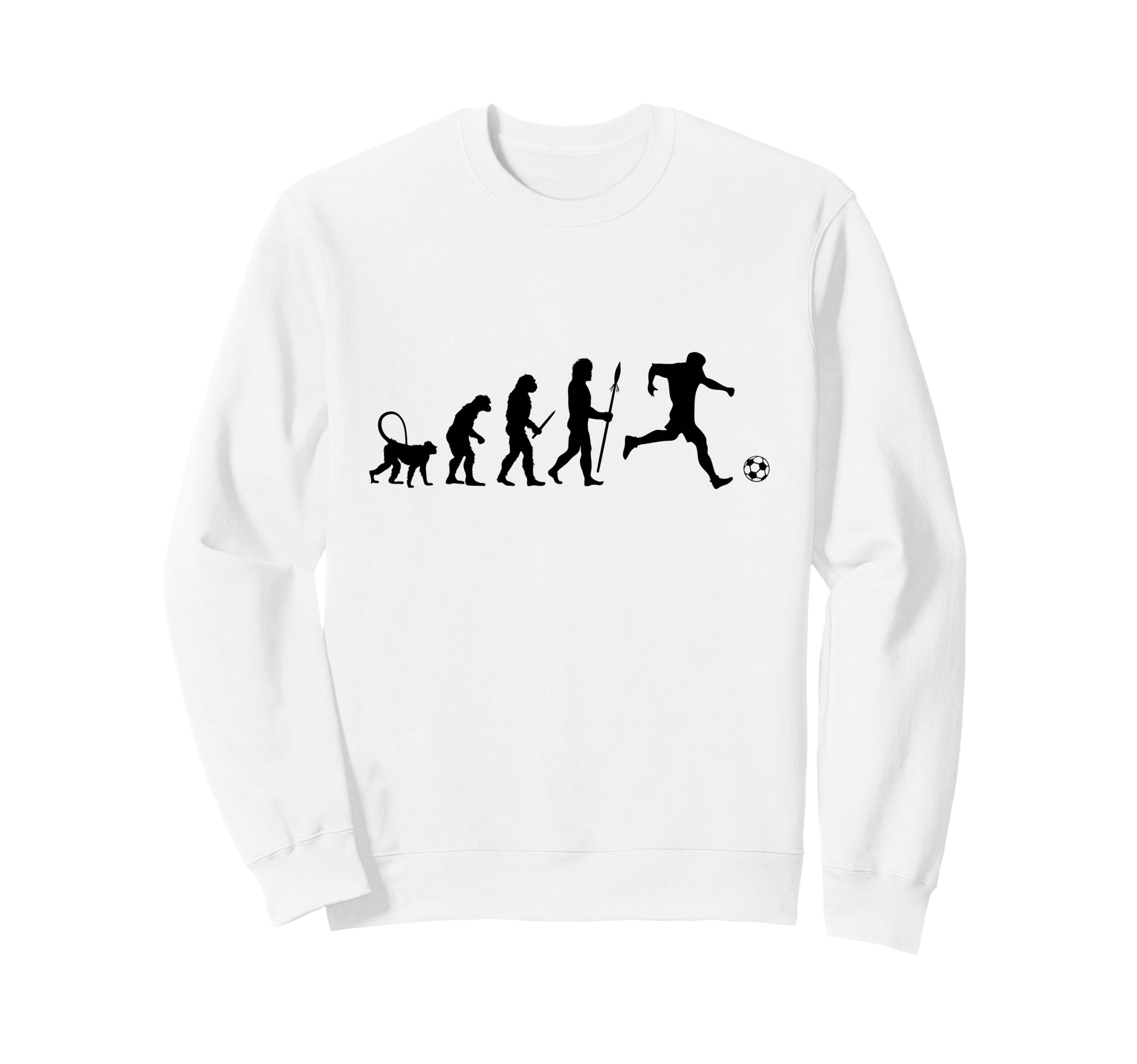 Evolution Soccer Sweatshirt - Casual Everyday Wear Unisex - T-Shirt, Sweatshirt, Hoodie