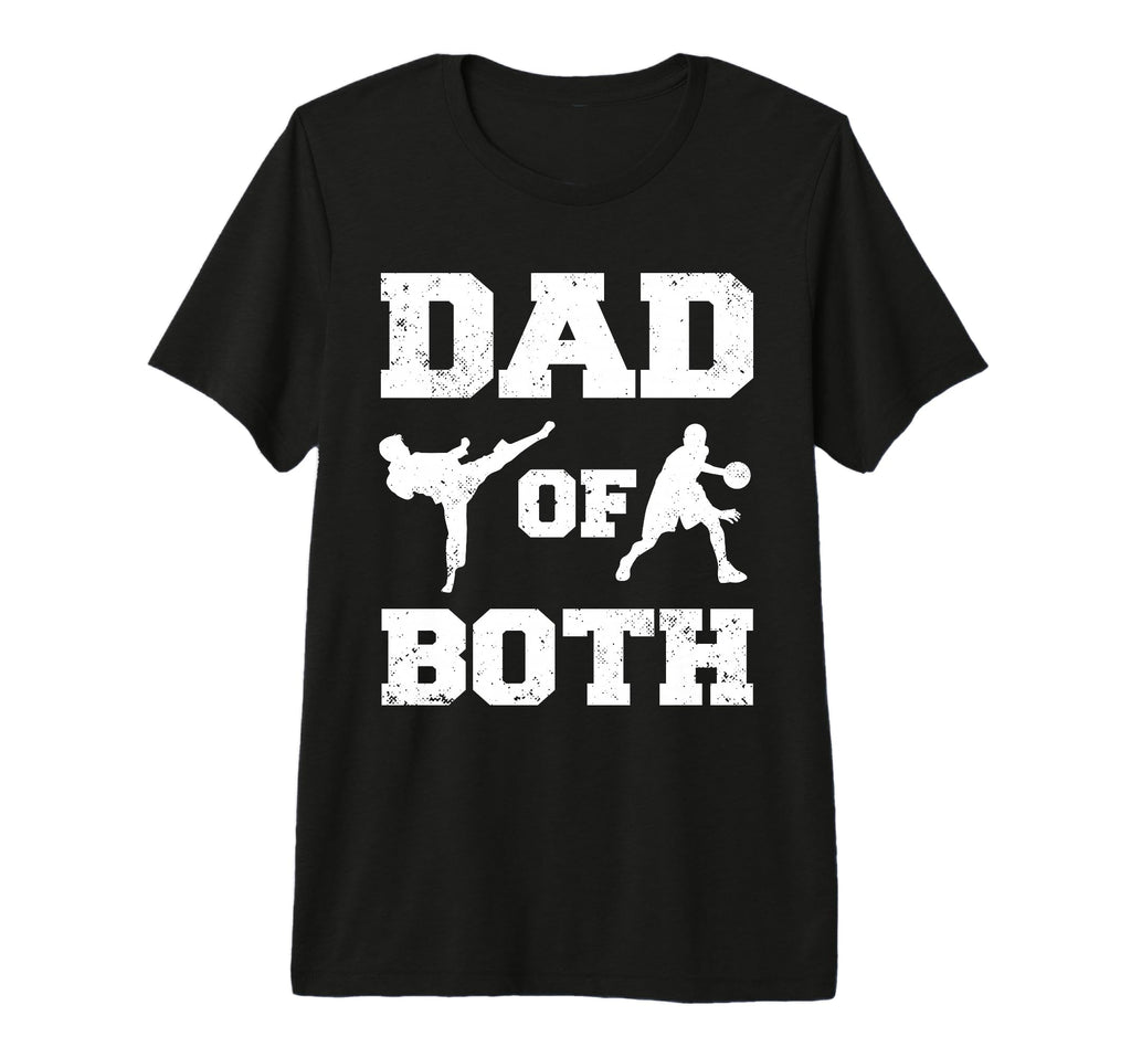 Mens Dad Both Funny Taekwondo T-Shirt - Trendy Graphic for Adults - T-Shirt, Sweatshirt, Hoodie