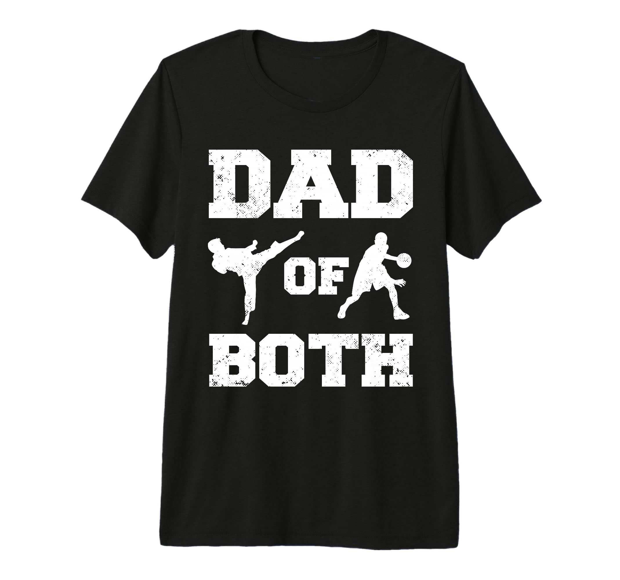 Mens Dad Both Funny Taekwondo T-Shirt - Trendy Graphic for Adults - T-Shirt, Sweatshirt, Hoodie