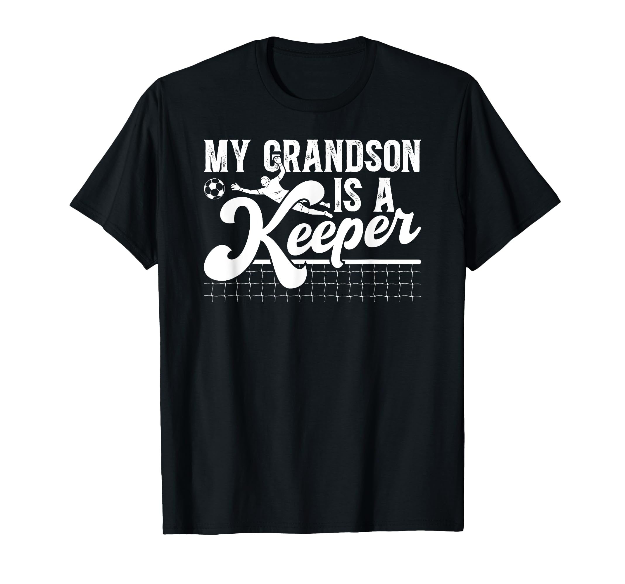Proud Soccer Keeper Papa Soccer T-Shirt - Novelty Apparel for Adults - T-Shirt, Sweatshirt, Hoodie