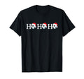 Ho Ho Ho Soccer Ball Mens Funny T-Shirt - Custom Art Print for Adults - T-Shirt, Sweatshirt, Hoodie