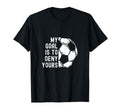 My Goal Is To Deny Yours Goalkeeper T-Shirt - Custom Art Print for Adults - T-Shirt, Sweatshirt, Hoodie