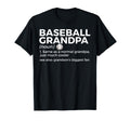 Baseball Grandpa Definition Grandsons T-Shirt - Trendy Graphic Unisex - T-Shirt, Sweatshirt, Hoodie