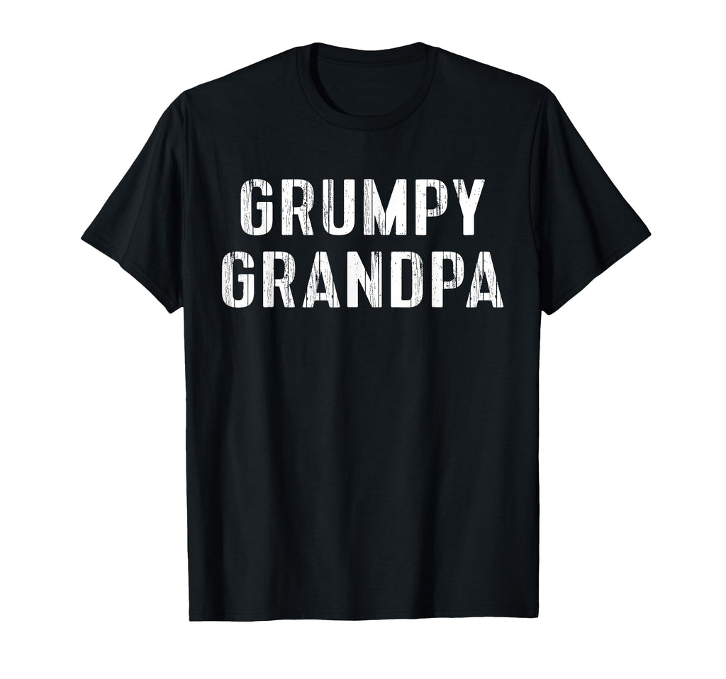 Grumpy Grandpa Papa Gramps Grouchy T-Shirt - Custom Art Print Unisex - T-Shirt, Sweatshirt, Hoodie