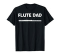 Flute Player Dad Papa Music Marching T-Shirt - Trendy Graphic Men Women - T-Shirt, Sweatshirt, Hoodie