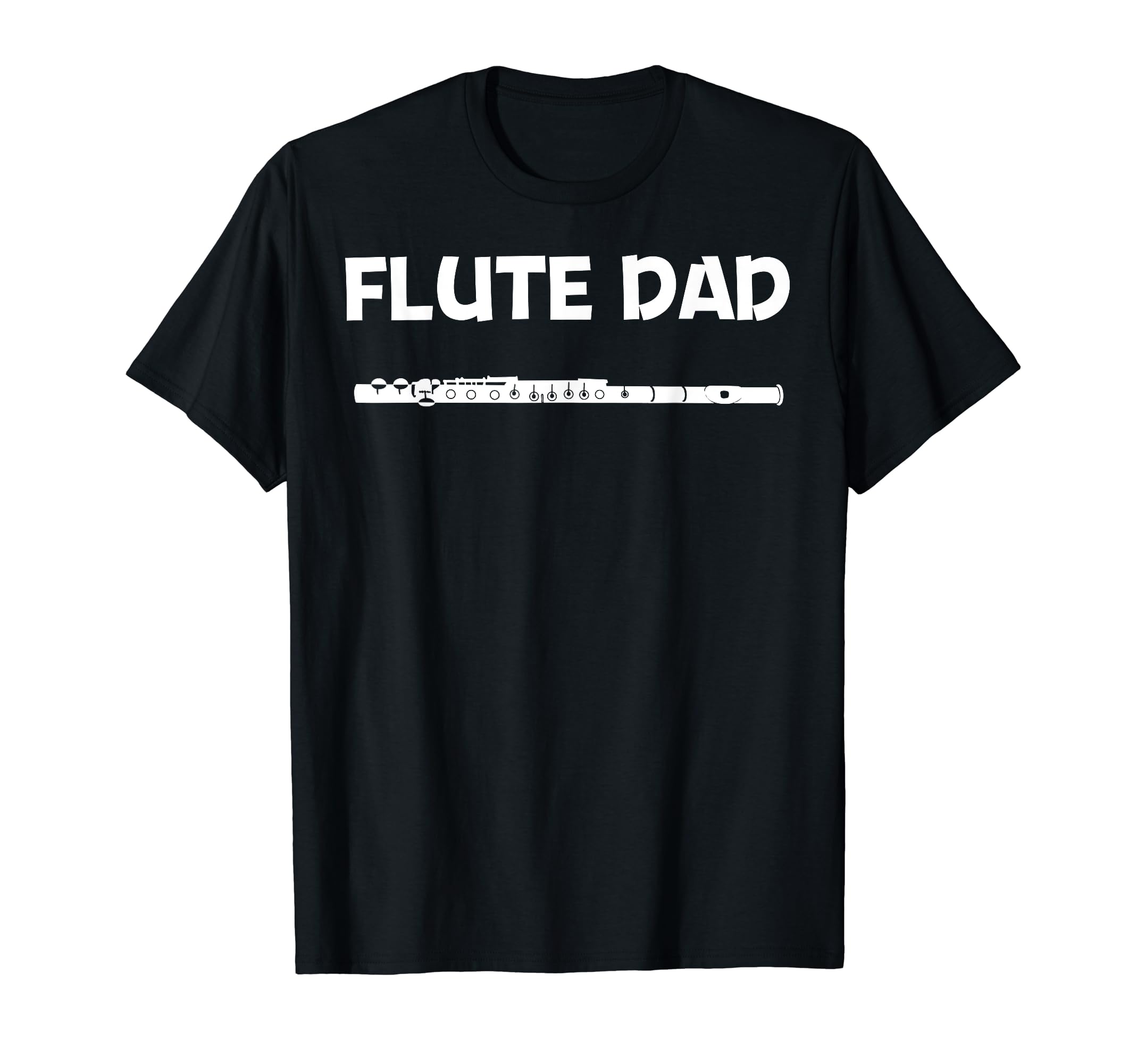 Flute Player Dad Papa Music Marching T-Shirt - Trendy Graphic Men Women - T-Shirt, Sweatshirt, Hoodie