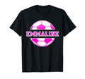 Emmaline Name Soccer Play Football T-Shirt - Casual Everyday Wear Unisex - T-Shirt, Sweatshirt, Hoodie