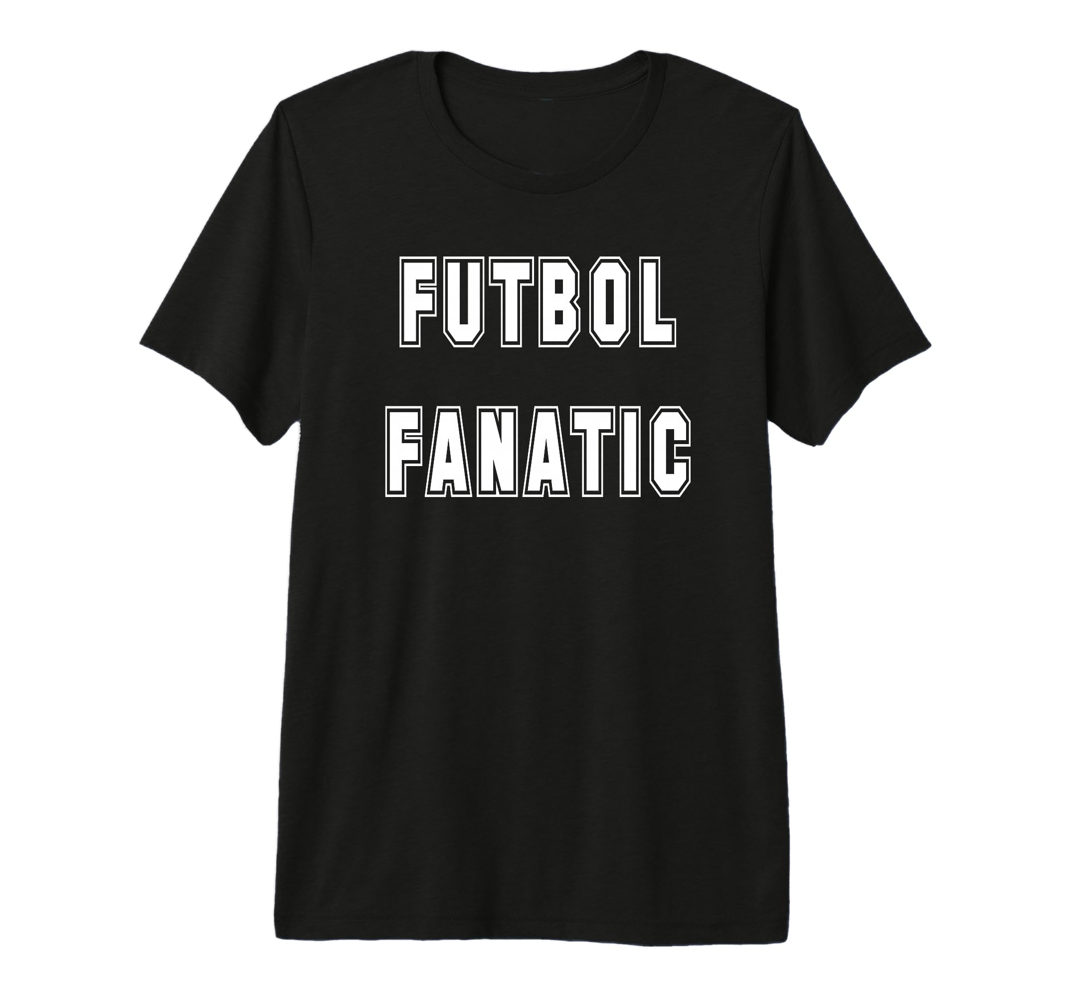 Futbol Fanatic Soccer Fan Tri Blend T-Shirt - Fun Novelty Design Men Women - T-Shirt, Sweatshirt, Hoodie