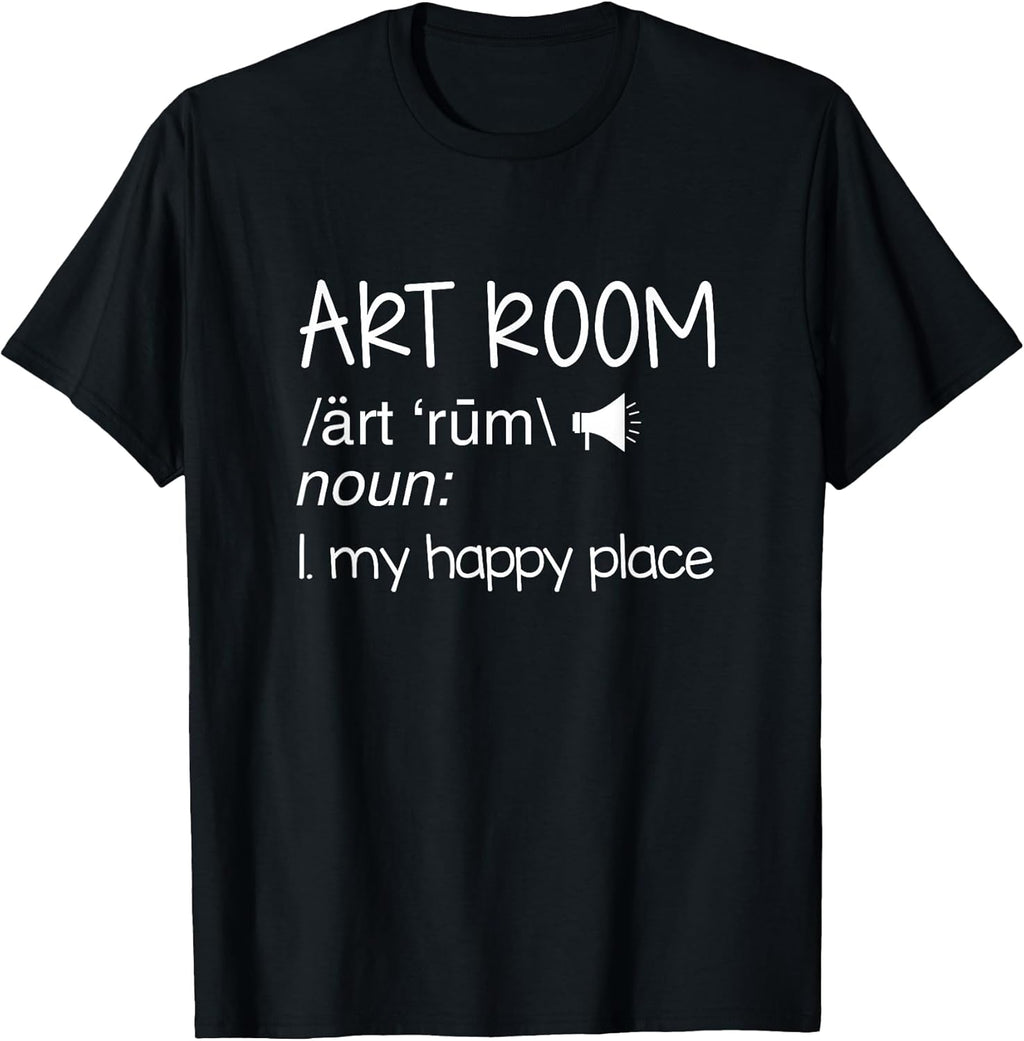 Art Room Definition Teacher Artist Painting Lover - Adult & Kids T-Shirts, Sweatshirts & Hoodies apparel design preview 1