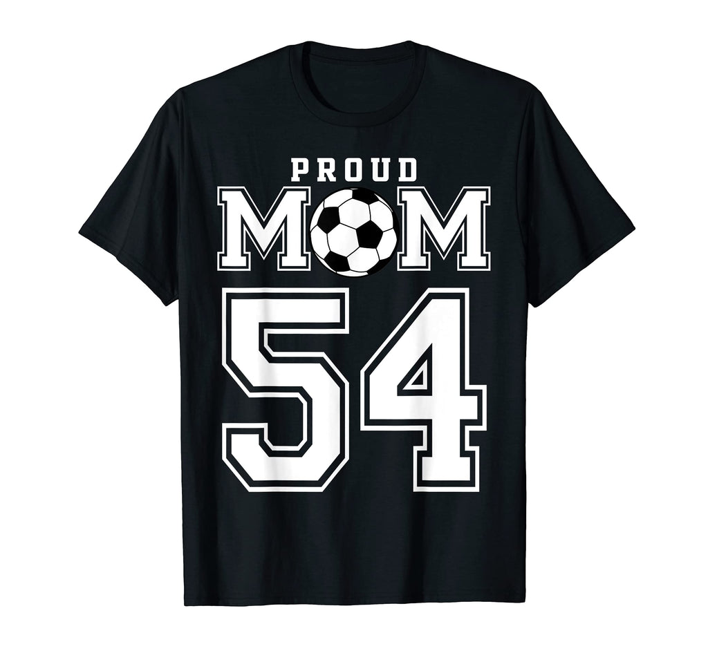 Number 54 Custom Proud Soccer Futbol T-Shirt - Custom Art Print Men Women - T-Shirt, Sweatshirt, Hoodie