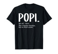 Popi Tshirts Fathers Day Regular Grandpa T-Shirt - Novelty Apparel Unisex - T-Shirt, Sweatshirt, Hoodie