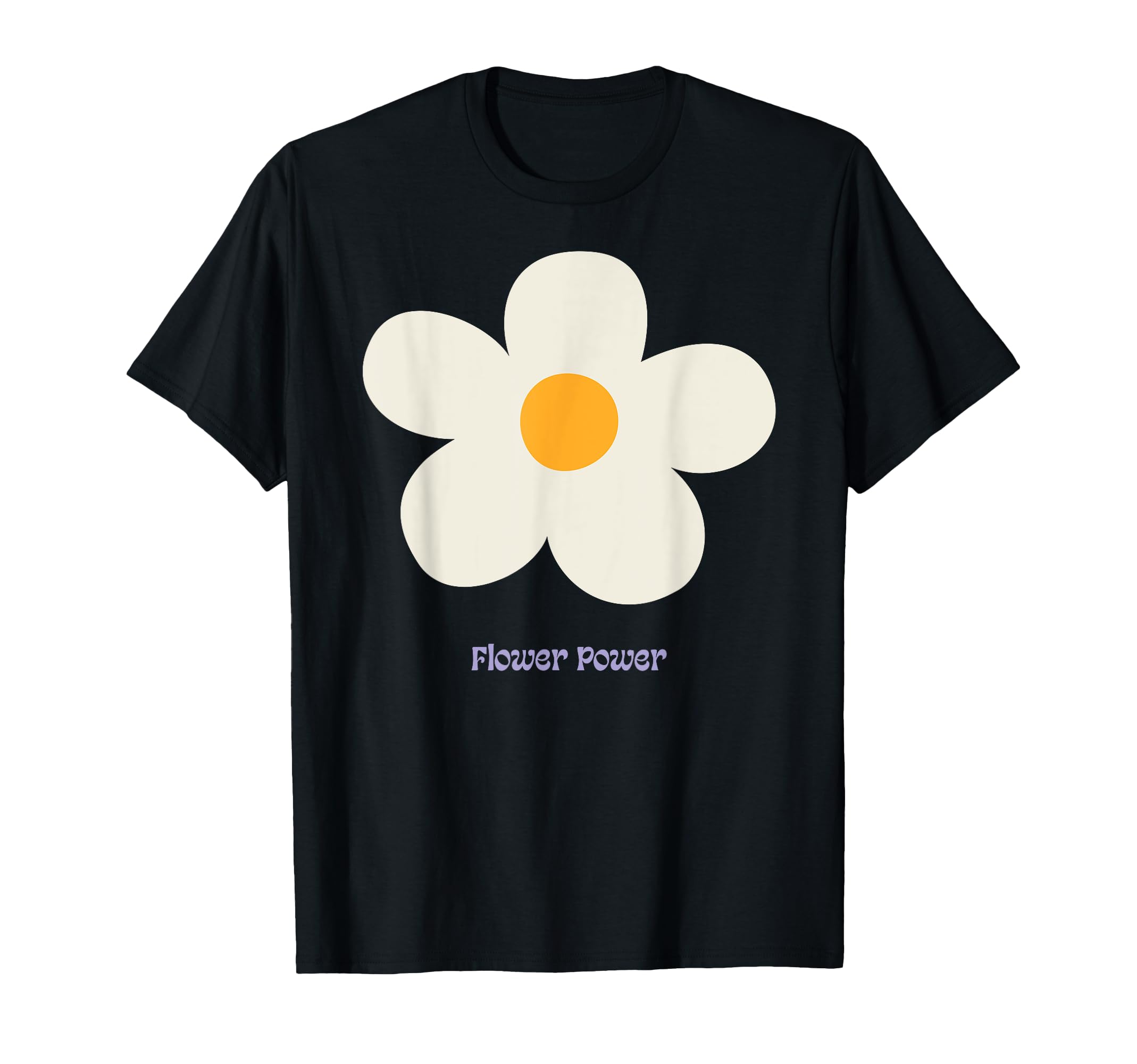 Floral Hippie Groovy 70S Flowers T-Shirt - Fun Novelty Design Men Women - T-Shirt, Sweatshirt, Hoodie