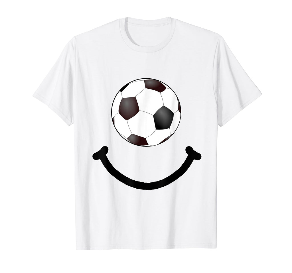 Soccer Smile Fan Happy T-Shirt - Fun Novelty Design for Adults - T-Shirt, Sweatshirt, Hoodie