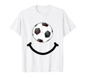 Soccer Smile Fan Happy T-Shirt - Fun Novelty Design for Adults - T-Shirt, Sweatshirt, Hoodie