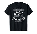 Promoted From Cat Grandpa To T-Shirt - Casual Everyday Wear for Adults - T-Shirt, Sweatshirt, Hoodie