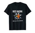 Busy Raising Ballers Volleyball T-Shirt - Minimalist Print Unisex - T-Shirt, Sweatshirt, Hoodie
