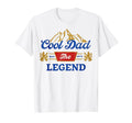 Funny Dad Beer Legend T-Shirt - Minimalist Print Unisex - T-Shirt, Sweatshirt, Hoodie
