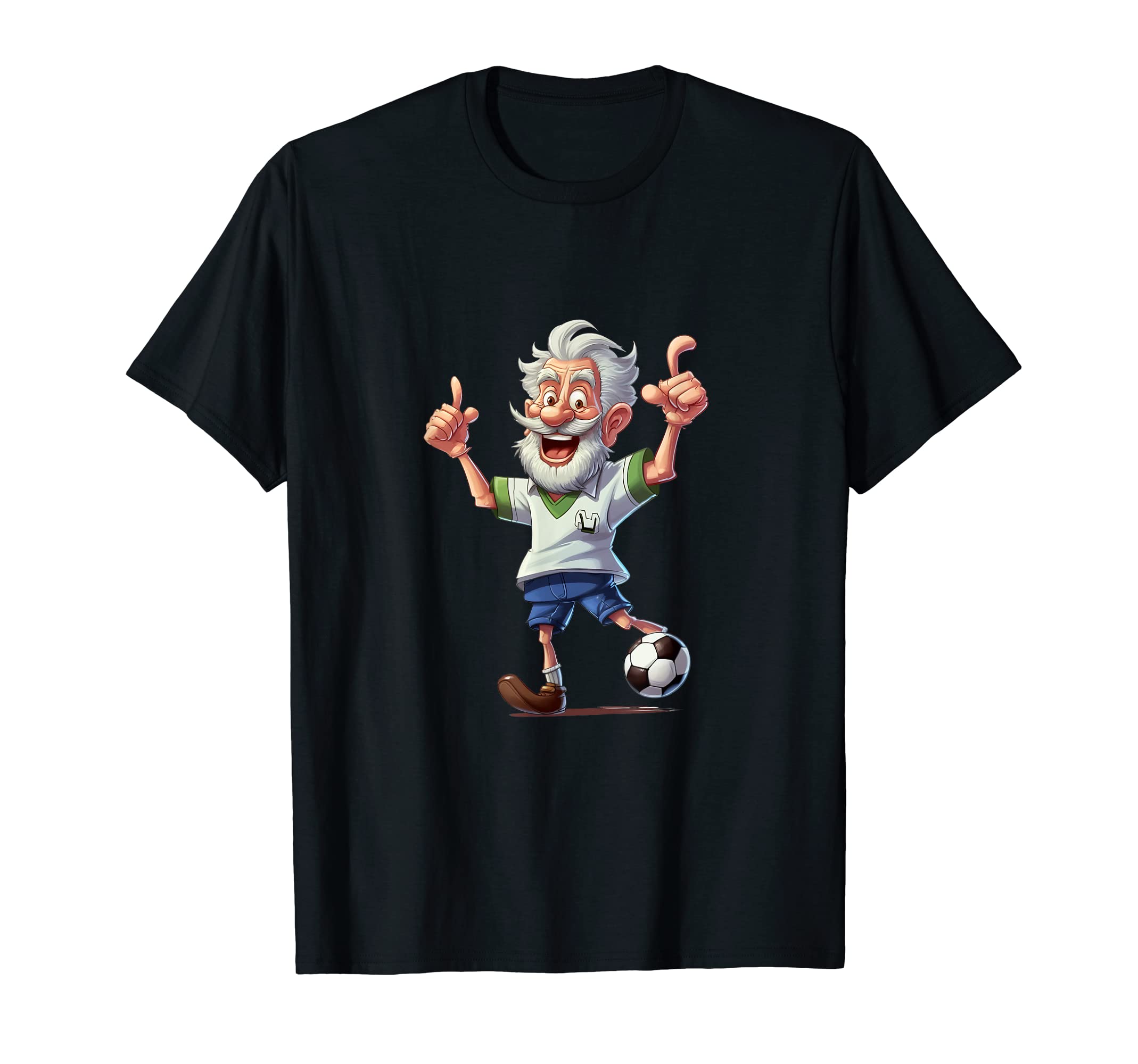 Soccer Grandpa Grandfather Soccer T-Shirt - Graphic Print Men Women - T-Shirt, Sweatshirt, Hoodie