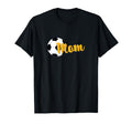 Soccer Mom Soccer Ball Gold T-Shirt - Minimalist Print for Adults - T-Shirt, Sweatshirt, Hoodie